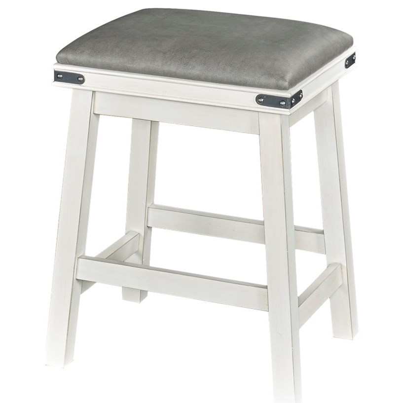 Powell Bar Stools P 17B8226CSW Milligan Counter Stool Westrich